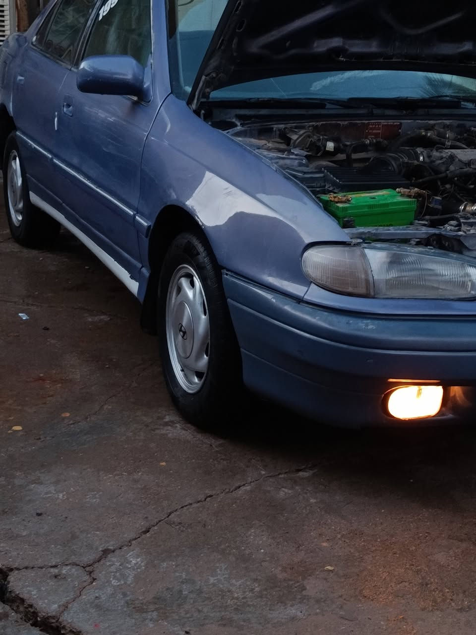 السلام عليكم النترا 94 سيارة حلوة اي نقص ما بيها شواصي الرقم ديالى مكفولات كفاله عامه السعر 34 وبيها مجال الرقم ***********
