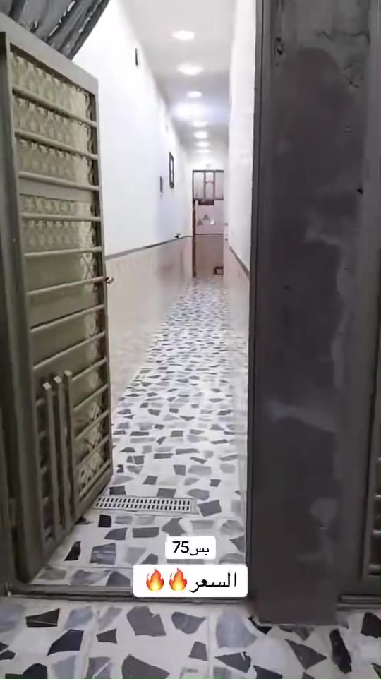 🏫 دار  للبيع ..
📍 العنوان: حي الكوفة – قرب دلاليه سيد

 مقابيل شارع مخازن _ شارع سده

▫️ المساحة: 100متر

▫️يحتوي على طابق واحد

▫️ بناء جديد وجاهز 

▫️ نظافة وترتيب  مثل ما موضح بالفيديو 🎥 

💰 السعر: 75مليون 

📞 للاستفسار: ***********

#متابعين 

#عقارات
