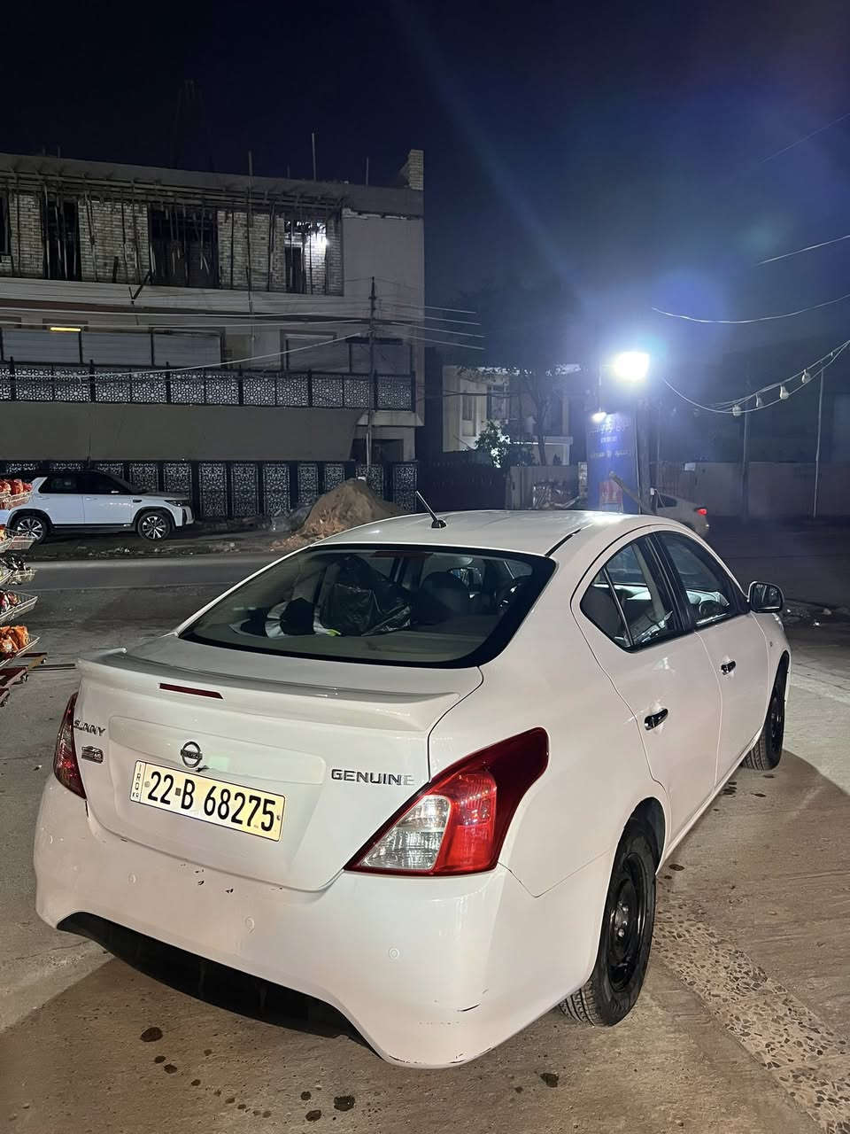 السلام عليكم
نيسان صني للبيع فقط 

موديل 2020 هندي بليتة زركة 

رقم اربيل السيارة باسمي ، هزة وسنوية جديدة 

كير ومكينة مكفولة والسيارة جاهزة 

السيارة اعلى مواصفات بموديلهة وموضحة بالصور 

الجاملغ الامامي فقط صبغ باقي السيارة كلهة كفالة 

السعر 109 وبيهة مجال بسيط 

مكاني بغداد - العامرية 
للاستفسار الاتصال على الهاتف او واتساب 
***********
