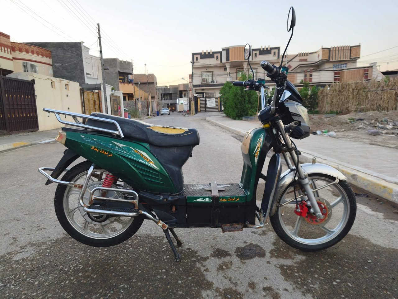 سلام عليكم
دراجة شحن هارلي  للبيع كشر بدون بطاريات
 كامل عل فحص السعر/ 150الف وبي مجال قليل حك جيه
الرقم الاتصال/
/*********** /***********
