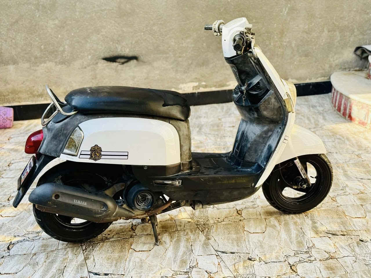 السلام عليكم دراجه للبيع كلشي شغال شرط الفحص دراجه برغي مامفتوح بيه شرط تفحص وتاخذ كلشي شغال بيه كهربائيات هندر سلف كلشي كلشي السعر ٨٠٠ وبيه مجال 
رقم *********** عنوان ناصريه مركز
