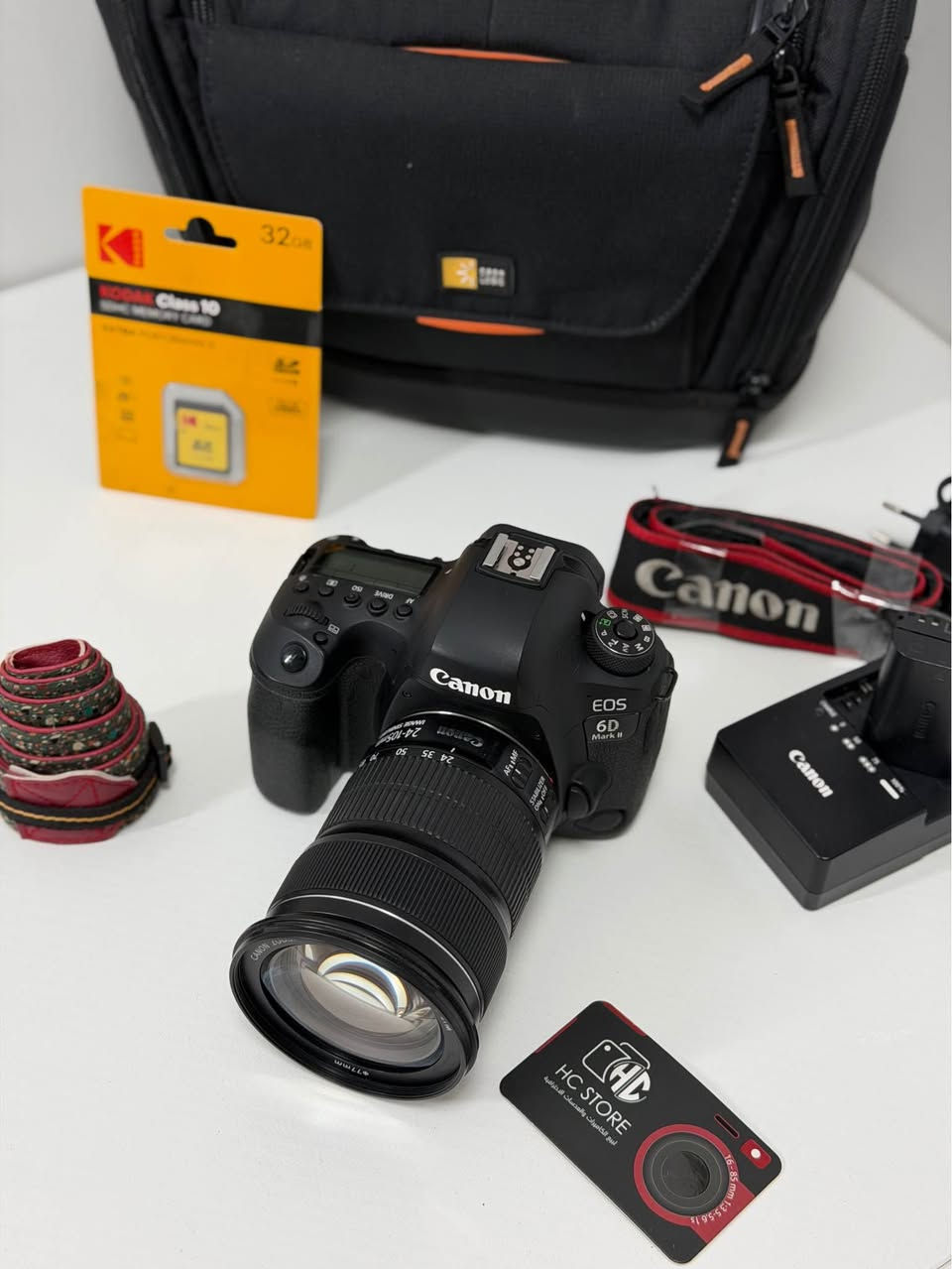 ⁨ 🎥📸 Canon 6D Mark II + 24-105mm IS STM

كامرة احترافية فول فريم من كانون بحالة ممتازة جداً 🔥

✅ الحالة: 99%
✅ الشتر: 47 ألف صورة فقط
✅ العدسة الأصلية 24-105mm f/3.5-5.6 IS STM
✅ مناسبة للتصوير الفوتوغرافي والفيديو وصناعة المحتوى

📦 الملحقات:
🎒 جنطة
🔌 الشاحنة الأصلية
🎗️ الحزام الأصلي
🎁 حزام إضافي هدية
🔋 بطاريتان
🔌 كيبل شحن
💾 رام 32GB هدية

📸 المواصفات:
• حساس فول فريم 26.2 ميكابكسل
• شاشة لمس متحركة بالكامل
• تصوير فيديو Full HD 60fps
• نظام فوكس Dual Pixel AF سريع ودقيق
• واي فاي + بلوتوث + GPS مدمج
• تصوير متواصل 6.5 صور بالثانية
• أداء ممتاز بالإضاءة الضعيفة

💰 السعر:
1,200,000 دينار فقط
مليون و 200 ألف

🚚 توصيل مجاني لجميع المحافظات

📩 للاستفسار أو الحجز مراسلة الصفحة

#Canon #Canon6DMarkII #Canon6D #FullFrame #Photography CameraForSale CanonCamera تصوير كامرات_مستعملة كانون فول_فريم العراق توصيل_مجاني ريلز_كامرات 📸🔥⁩ كركوك, العراق


**إذا كنت صاحب هذا الإعلان وتريد حذفه لأي سبب، رجاءا أرسل رسالة إلى الدعم الفني**