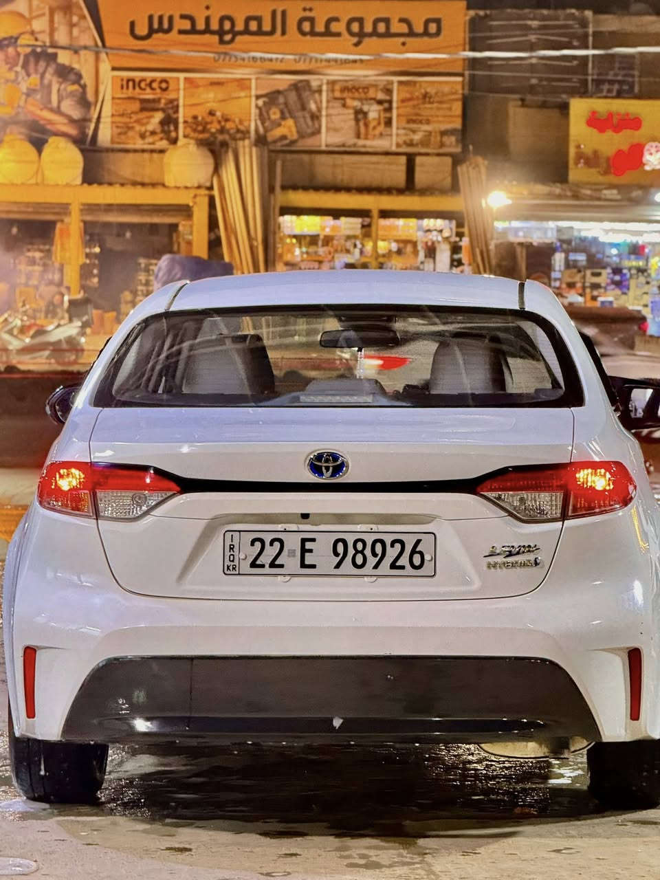 السلام عليكم
كورلا 2024 فول مواصفات ( كشن مخمل ) 
الوجبة الاولى اخذتها زيرو 184
السياره رقم اربيل باسمي 
ماشية 46000km وقابل للزيادة 
رادار امامي
اوتو هولد 
٣ وضعيات قيادة 
عدادات الكترونية
شاشة كاربلي - اندرويد اوتو
Ev mode
اشاير بلمري 
(فتحة + بصمة) 
مكينه كير تبريد حداديه كله وضع شركة💯
السياره عليها أدامة جديدة من صدر وتايرات وهل امور
🔺السياره كله وضع شركة نوزل ممفتوح بيها
🔺السيارة بيها
حالوب جداً خفيف 
 Pdr باب خلفية جهة السايق على كد اصبع 
فقططط بدون ضربه بدون صبغ 
السعر كلششش مناسب 139 ورقة بيها مجال جداً بسيط
مكان السيارة : بغداد - ساحة ميسلون
***********
