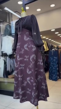 فستان فراشات • اوركنزه ايطالي • مقاسات ٣٨-٤٨