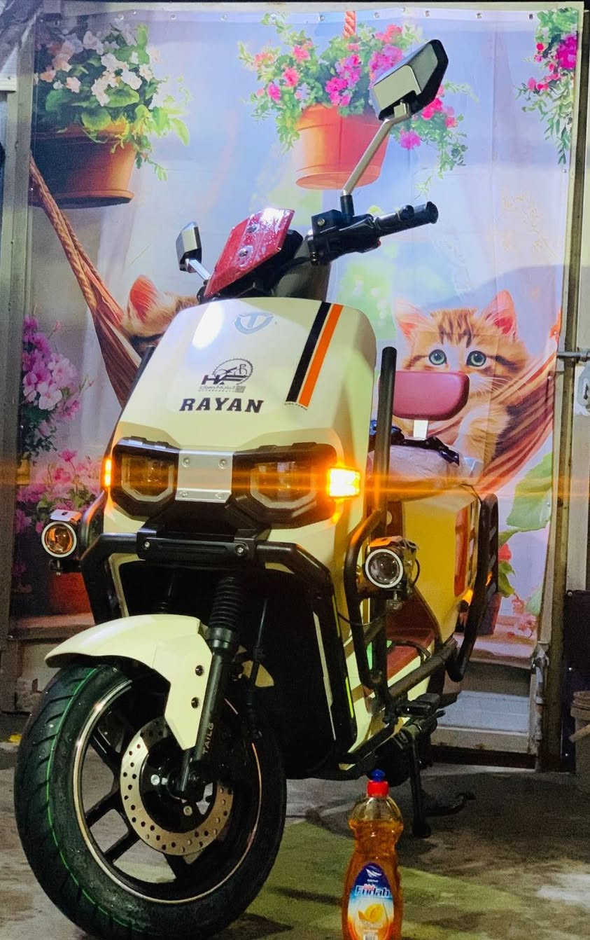 سلام عليكم دراجا شحن الريان وحش كون مدرع 2026 صالي اقل من شهر من نزلتها بعدها زيرو شركه تاير بعدا بخطوط شركه  بيها ضمان سته اشهر من شركه 
مكاني. بغداد حي العامل 
الاتصال. ***********
