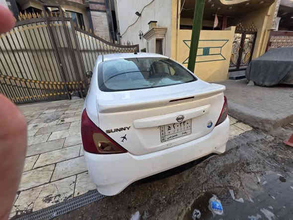 السلام عليكم نيسان سني للبيع موديل18
سيارة جديدة ونظيفة ماشيه 90 الف
خير من الله تخم تايرات جدد حدادية جديدة بطارية جديدة وكاملة مكملة رقم بغداد مكانهة الاعظميه 
السعر 97 وبيها مجال 
التواصل:***********
