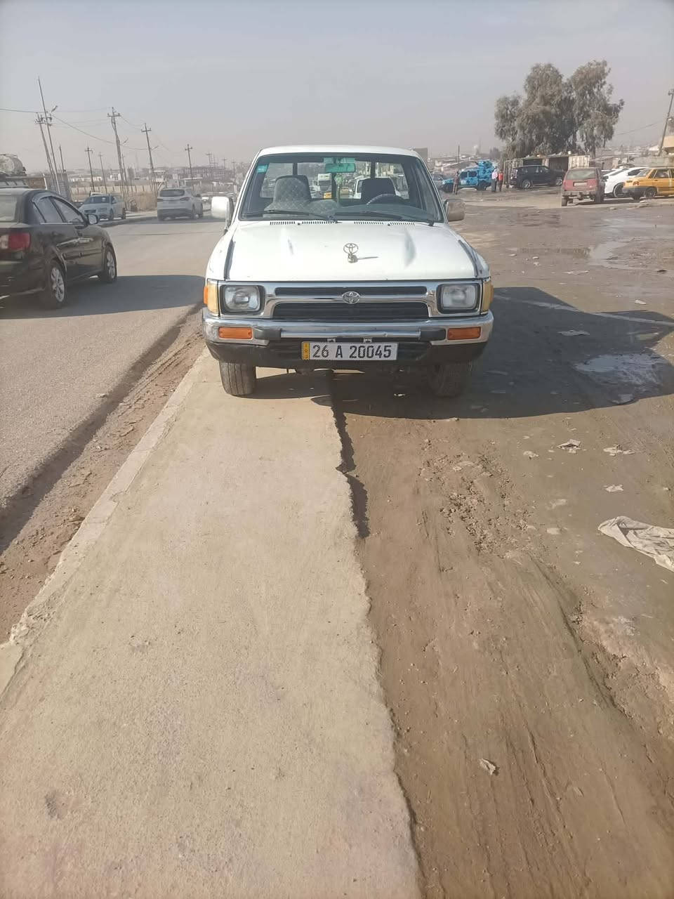 سلام عليكم بكم موديل89 رقم صلاح الدين نكليزي بسمي كابون بانزين حار بارد محرك كروسيده وكير 5 طخم تاير سياره شركه بلادي السعر 58الستفسار عل رقم ***********
