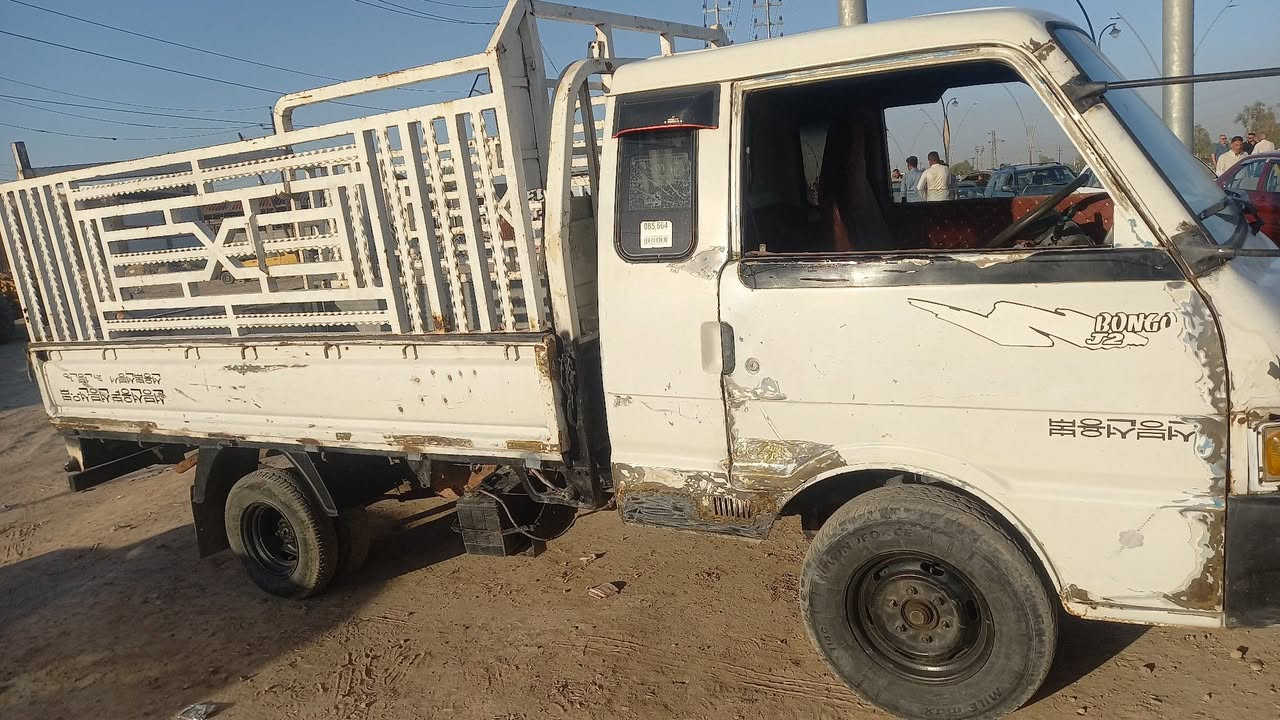 السلام عليكم،،للبيع كيا بنگو موديل 95 رقم بغداد دولي السياره بأسمي تحويل مباشر،
السياره جاهزه،،گير محرك شواصي اكسن كله خير من الله،تخم تاير،السعر 47$ العنوان ديالى/بعقوبه،، للأستفسار اكثر الأتصال بالرقم  *********** غير متواجد عالفيس
