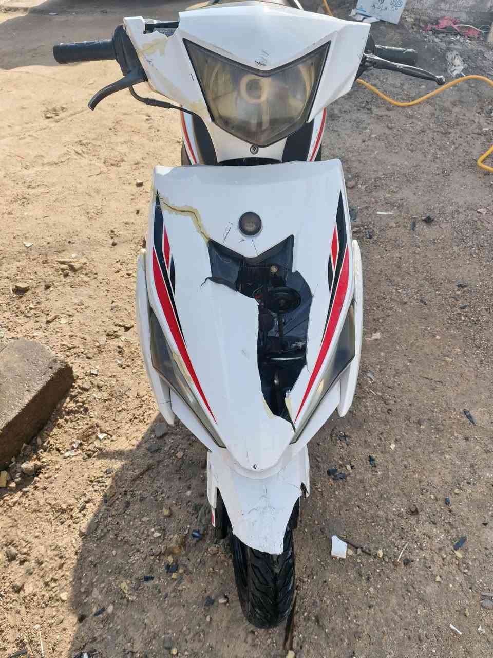 دراجة للبيع كابريته جديده شلعه تشك الكاع حي النداء السعر 175 وبيه مجال ‏‏‪***********‬‏
