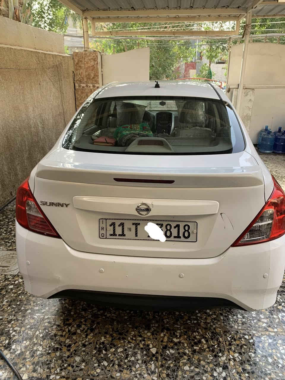 يالله سلام عليكم نيسان سني هندي بليتة زركة 2019رقم بغداد انكليزي باسمي كير مكينة بلادي برغي ممفتوح على وضع الشركة  مكينتهة خرسة مابيهة صبغ   ولا معجون بيهة بارد بل جاملغ الخلفي  وبل باب الورة السايق 4اصابع بارد سويجات 2   
السعر 107 
مكاني بغداد قضاء المحمودية 
***********
