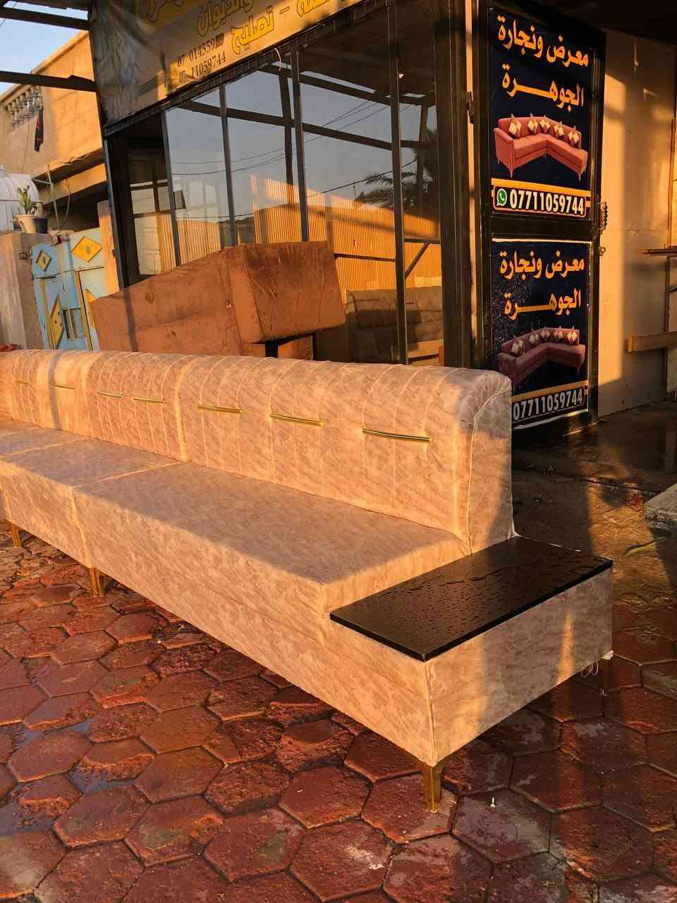 ديوان عشر مقاعد تزكام جديد للبيع عنوان العزه الجديده شارع المختار***********
