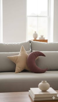 من رخصة الامنية المحترمين تتوفر عندي كوشات رمضانية شكل هلال ونجمة🌛⭐ حج...