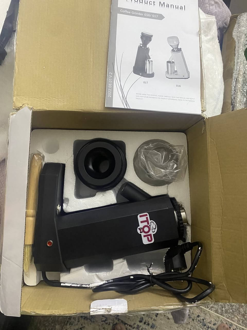 طاحونة قهوة كهربائية من ماركة ITOP مزاد
#Every


**إذا كنت صاحب هذا الإعلان وتريد حذفه لأي سبب، رجاءا أرسل رسالة إلى الدعم الفني**