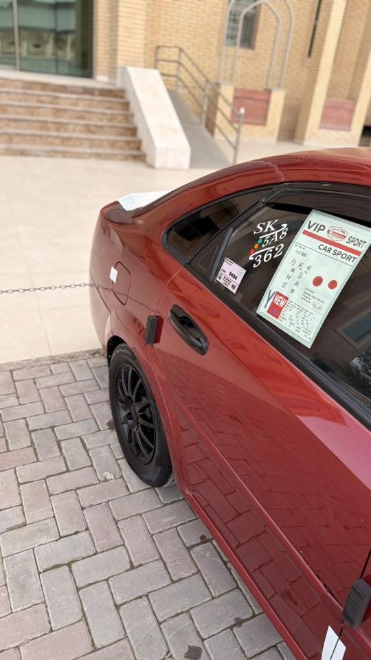 سلام عليكم أوبترا 2007 رقم صلاح الدين مشروع سنويه 28  كير ومحرك شرط تبريد ثلج تدفئه شغاله صدر وأربع تايرات جدد صبغ أربع قطع بدون حادث سياره جاهزه مابيها اي نقص السعر 62 وبيها مجال بسيط المكان صلاح الدين للاتصال ***********
