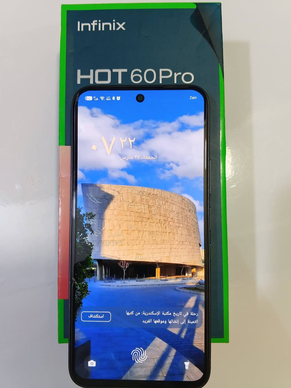 السلام عليكم
انفنكسInfinix HOT 60 Pro
الذاكره 256 
العشوائيه 8
النظافه 100% (اخو الجديد)
غراضه كامله
السعر 200 
للاستفسار الاتصال على الرقم ‏‪***********‬‏
