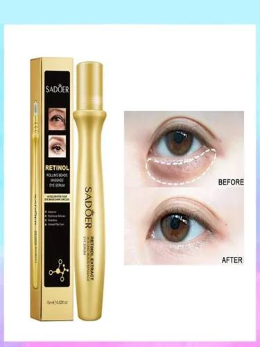 يساعد الريتينول على تحفيز إنتاج الكولاجين وتقليل مظهر الخطوط الدقيقة والتجاعيد. 
يعمل على تخفيف الهالات السوداء والانتفاخات تحت العين. 
يتميز بوجود رأس دوار للتدليك  لتطبيق السيروم بسهولة وتعزيز الدورة الدموية. 
مناسب لجميع أنواع البشرة، ويعمل على ترطيبها وتغذيتها.


**إذا كنت صاحب هذا الإعلان وتريد حذفه لأي سبب، رجاءا أرسل رسالة إلى الدعم الفني**