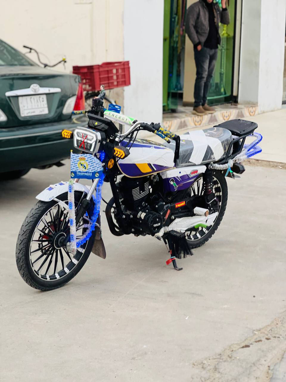 السلام عليكم للبيع سونك 2025 محرك 200cc
دراجه جمزه وكهربائيات كامله وبيها شلعه فول وحلوه بمعنى كلمه السعر 875 وبيها مجال مكان رمادي جوييه خاص مقفول اتصل ***********
