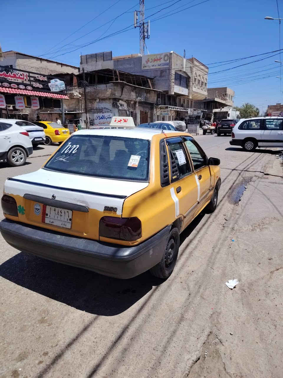 السلام عليكم بيع مستعجل سايبه موديل 2011 رقم بغداد الماني صاحبها الشرعي بلموصل مشروع وطني شرط التحويل والوكاله هيئه وغرامات 450 مكينه وكير شرط لاصرف ولانفخ طخم جديد تايات جدد باتري جديد سياره جاهزه ماتصرف عليها ربع لسعر 14 وبيها مجال للستفسار الاتصال بالرقم ***********
