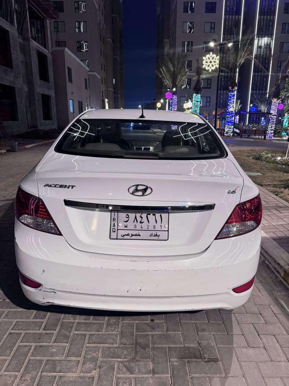 اكسنت خليجي 2014
رقم بغداد  تحويل مباشر 
محرك 1600
فتحه
فول تحكم سترين 
اشاير بالمرايات
وباقي المواصفات المعروفه 
السياره مكفوله من الصبغ بس تعديل بارد بالبنيد فقط
السياره جاهزه من كل نواحي  
محرك كير شرط ما مفتوحات 
صدر وتايرات جديده
السعر 96 
***********
