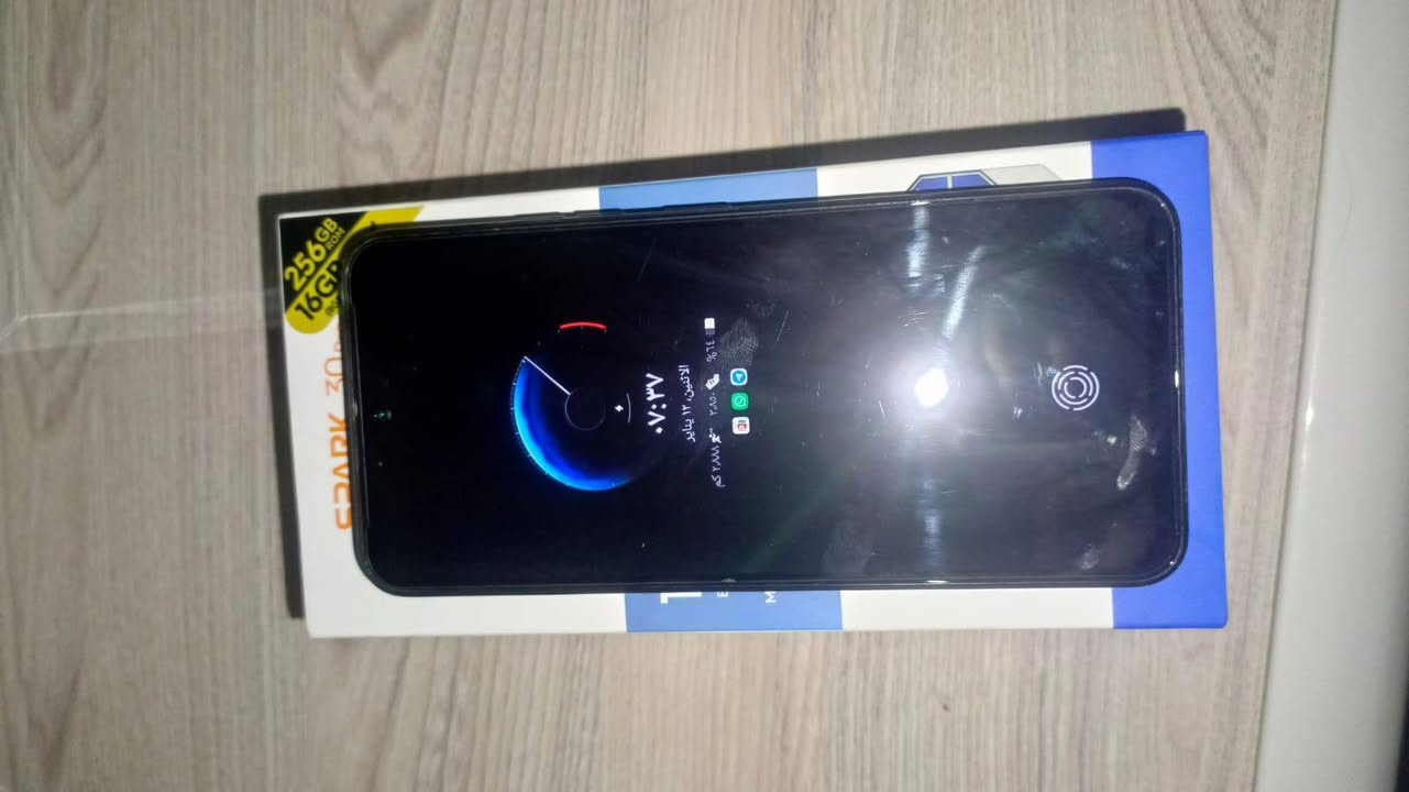 سلام عليكم اخون مبايل للبيع Techno Spark 30 Pro تكنو سبارك 30 برو 
ذاكرة 256 عشوائية 8
بطاريه 5000ملي انبير 
معه شاحن 30 واط يدعم الشحن السريع 
كامره ممتازة 108 ميگه بكصل الخلفية + مثبت بصري 
الأماميه 13 مگيه بكصل 
بل مناسبه كرتونته موجوده 
يشغل 60 فريم ببجي بسلسة 
او 40 فريم بل HD
وبل نسبه لتصوير هاي اكو نموذج عن تصويره
السعر 200 قفل لتواصل *********** 
على الواتساب او الهاتف وموجود على الخاص وحياكم الله 
ومراوس عادي حسب القناعه طبعن ربي يوفقكم ويوفق الجميع بحق محمد وآل محمد
