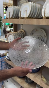 صحون زجاج • كريستال صافي • السماوة