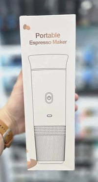 محضرة قهوة محمولة • كبسولات وبودرة • طاحنة قهوة