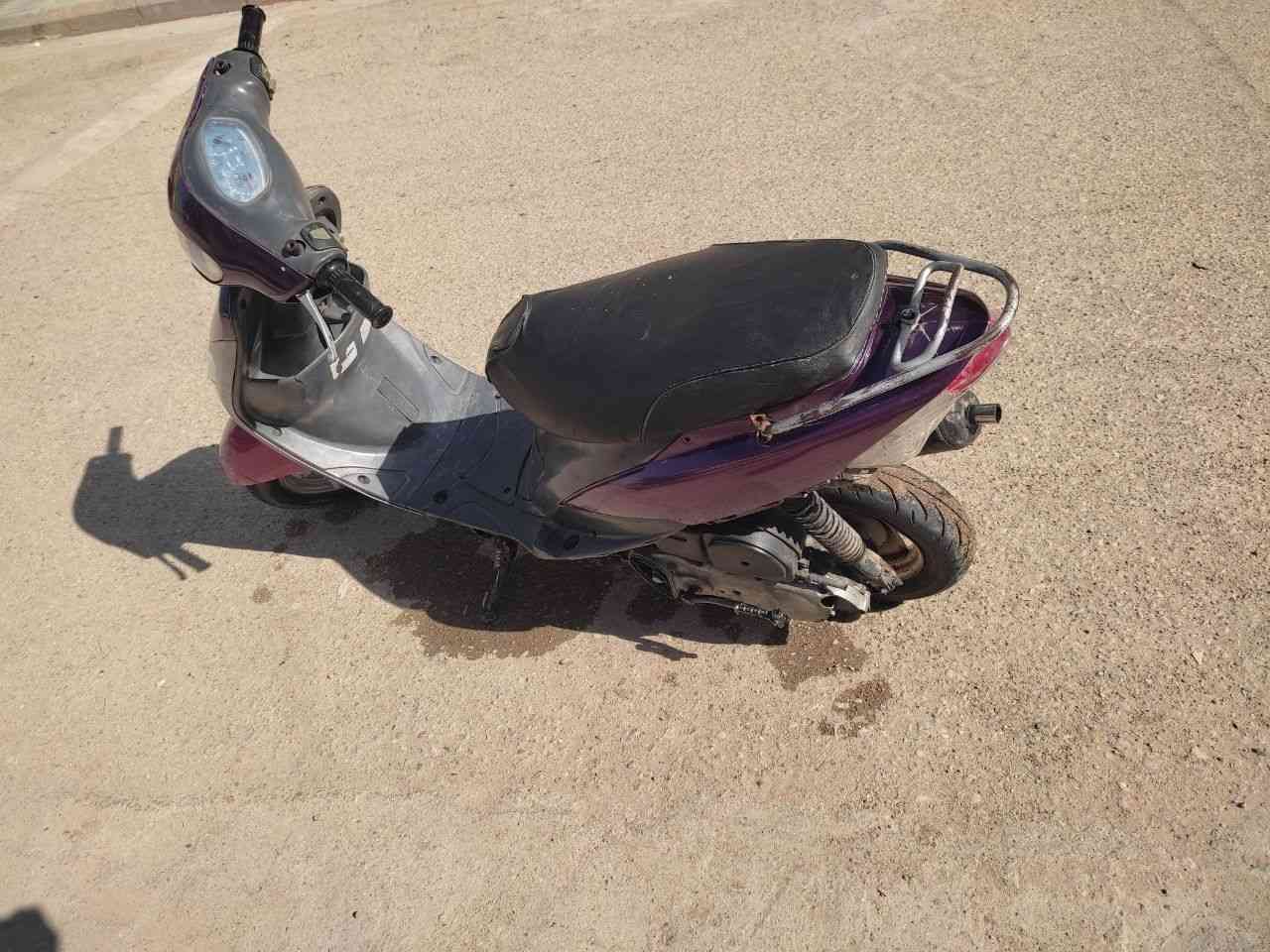 دراجة كاطعة نار ابيع كوم حديد محرك 55 مكفول اذا بي شي ناصرية مدينة رقمي ‏‪***********‬‏
