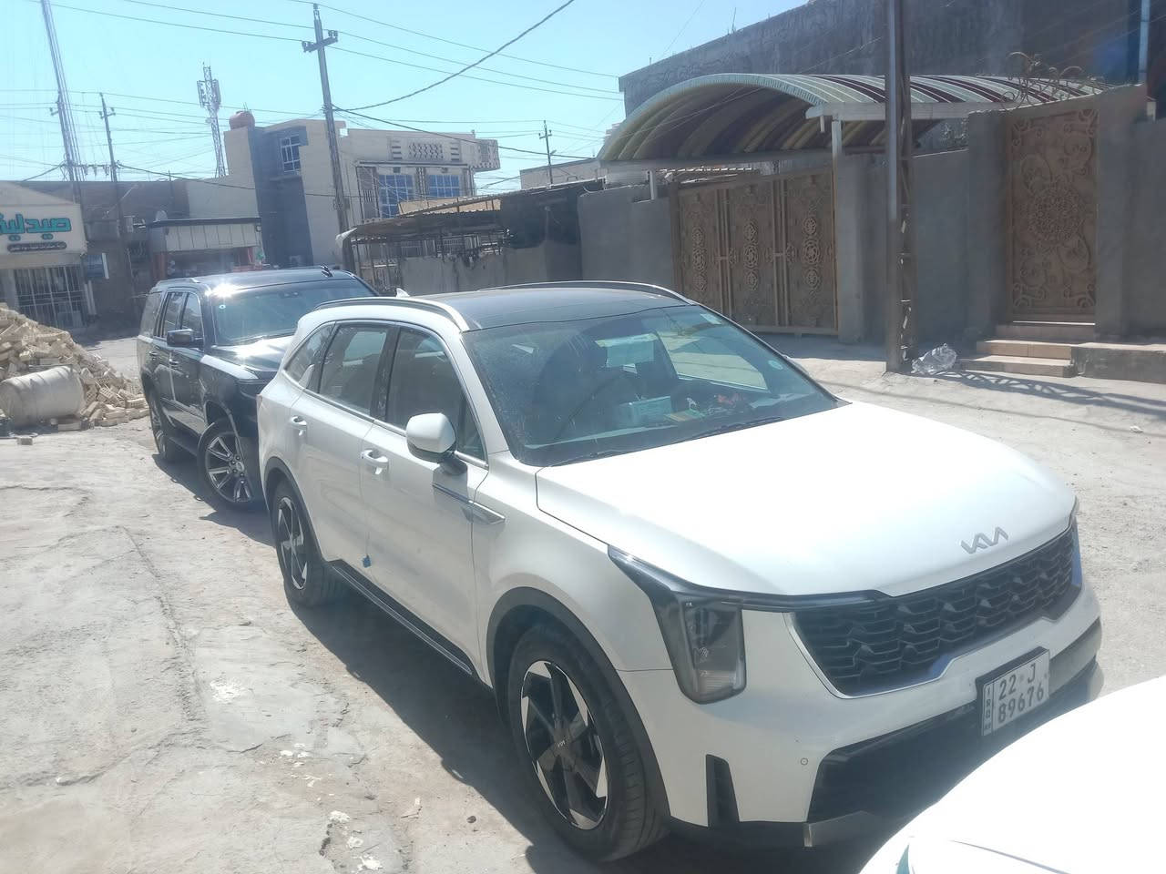 السلام عليكم
...

سورنتو 2024 خليجي كفالة عامة رقم اربيل

ماشية 32 الف كيلو متر
سيارة فول مواصفات
حجم المحرك 6 سلندر ويل 19

كشنات كهرباء + جنطة كهرباء

بصمة + بصمة ابواب

كير ماوس + سايد بريك بصمة

شاشة متصلة + كامرة دوارة+ بنوراما 

المكان بغداد

السعر 297

للاستفسار
***********
