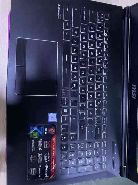 السلام عليكم— لابتوب MSI GP62MVR 7RF للبيع
جهاز جبار ومناسب للبرامج الهندسية والتصميم والألعاب الخفيفة والقويه تستطيع التحكم بالسرع الفان وهذا معروف شركه msi كذالك دقه شاشة fhd السعر٦٠٠ بي مجال 
المواصفات:
• المعالج: i7-7700HQ جبار 
• الرام: 24GB
• كرت الشاشة: GTX 1060 3GB قوي جدا رسومات العاب كيمنك 
• التخزين: SSD 128GB + HDD 1TB
• حالة الجهاز: نظيف نسبه ٨٥٪؜ 
الموقع النجف الاشرف شارع المطار القديم قرب مدرسة الجنائن
استفسار ***********
@إشارة
