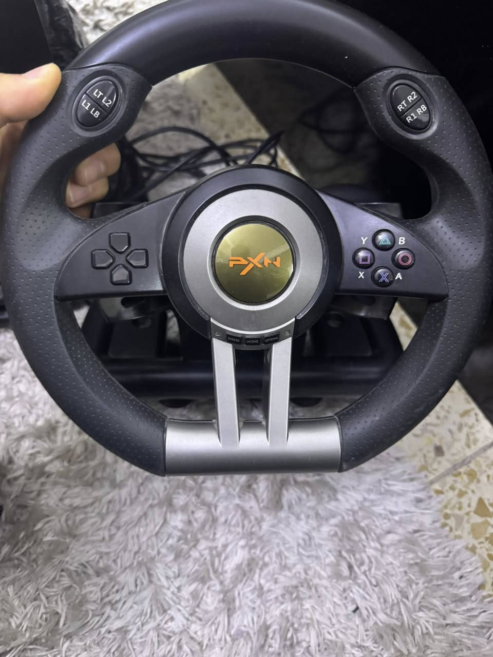 السلام عليكم 
للبيع 
جهاز psp و دركسون PXN
جهاز psp ما ويا شاحنه و بي خلل بسيط بلكير
ويا 4 أقراص مثل ما موضح بلصوره 
و دركسون نضيف مابي اي نقص 
سعر كلهن 125 الف قفل
مكاني بغداد الشعب 
رقمي *********** موجود واتساب فقط
