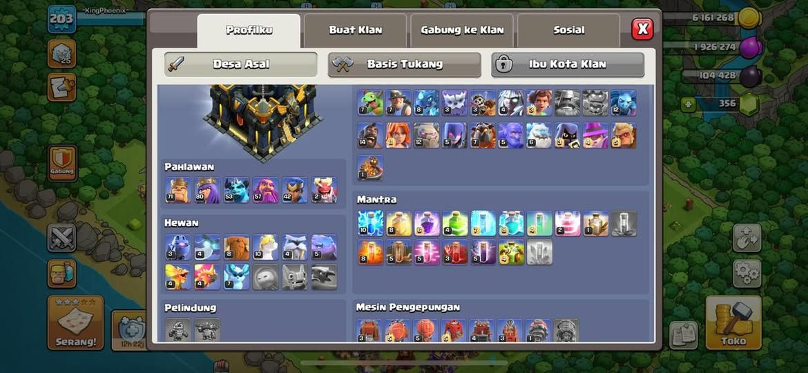 Th 17 Donate
Cn 500
Defends bagus
Lvl pasukan okeh

Skil on 4 High
Desa malam bagus
Garansi sampe cee / 14 Day
Spesial lebaran
Op? 300K


**إذا كنت صاحب هذا الإعلان وتريد حذفه لأي سبب، رجاءا أرسل رسالة إلى الدعم الفني**