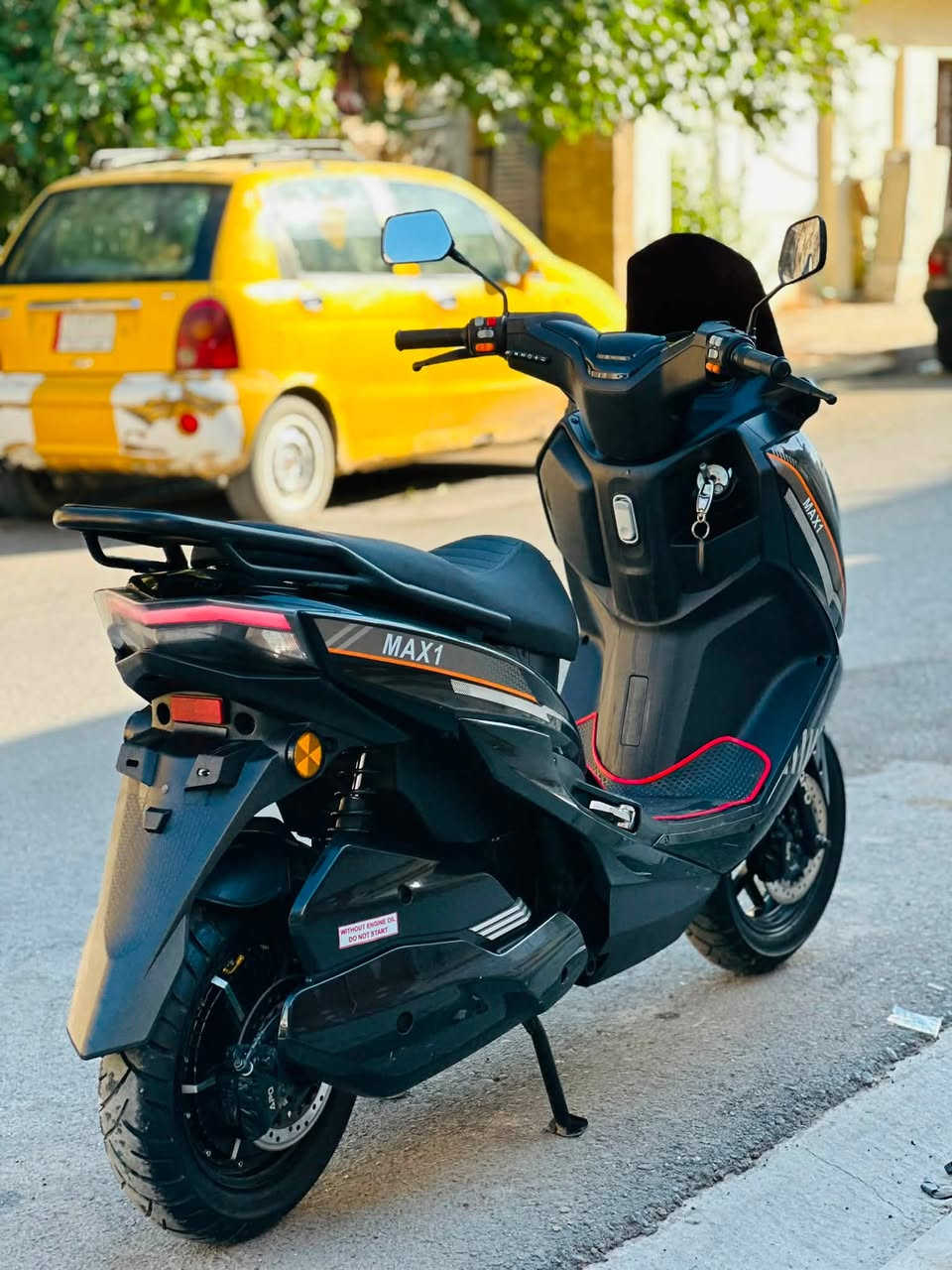 للبيع ماكس 1 ليثيوم
سرعه٩٠حقيقي
ملف ٢٠٠٠
نضام بك
تثبيت سرعه
بصمتين واسويجين ونضام باركود
فول مواصفات 
تمشيك ٩٠كيلو 
السعر١٣٥٠
مليون٣٥٠
***********
