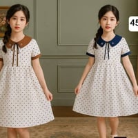 فستان كيوت • مقاس ٥-١١ سنة • توصيل