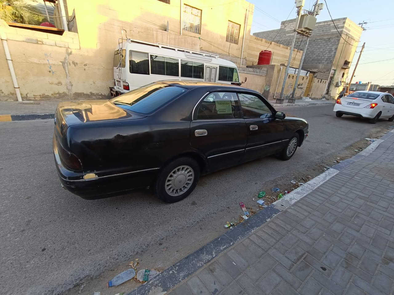 ‏ السلام عليكم 
بطة  فصل
 مديل1993
مكينه 2500
سيارة كفالة من الكصه والنقل جثه
سيارة جاهزة كير ومحرك نضيفات
حداده أماميه خلفيه نضيفه بيه شوي نقوصات
نضام سنتر لوك 
شاشه وكامره خلفيه 
رقم إنكليزي  مشروع وطني
سنوية 2029 تحويل مباشر
السعر (50) وبيهه مجال بسيط
العنوان البصره القبله حي الجامعه 
*********** البصرة, العراق
