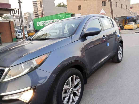 السلام عليكم كيه سبورتج موديل ٢٠١٦وارد أمريكي حادث بنيد وجاملغ السونار منشور مكينه ركير حداديه وصدر  وتخم تاير وتبريد مكفولات العنوان بغداد الامين الثانيه  رقم الموبايل ***********السعر122وبي مجال شي بسيط
