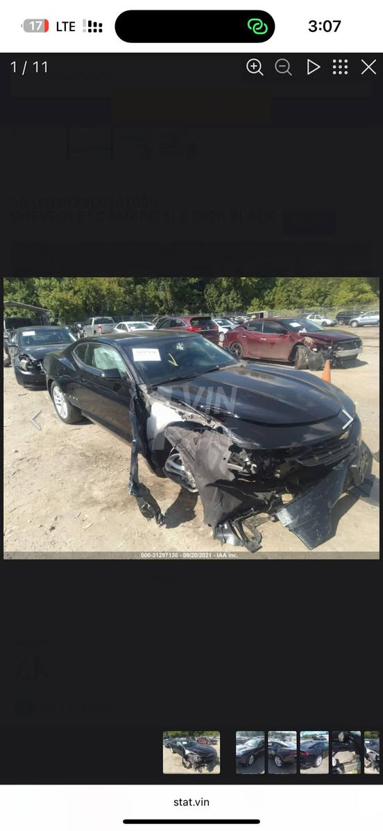 للبيع – Chevrolet Camaro LT 2022

• ماشية: 65 ألف ميل
• وارد أمريكي 🇺🇸
• ستوك بالكامل (بدون أي تعديل)
• رقم أربيل
• السيارة باسمي تحويل مباشر

🔹 الضرر: جاملغ جهة النفر فقط 
🔹 محرك + كير + شاصي + لغود + دواخل + عقول، كلها كفالة.
🔹 سيارة نظيفة ومرتبة جداً
محرك 2000  4 سلندر تيربو.
عليها تغليف : الصندوق و السقف و البنيد أسود طافي
سعرها 140 ورقة
وبيها مجال بسيط للشراي،
للتواصل ***********
