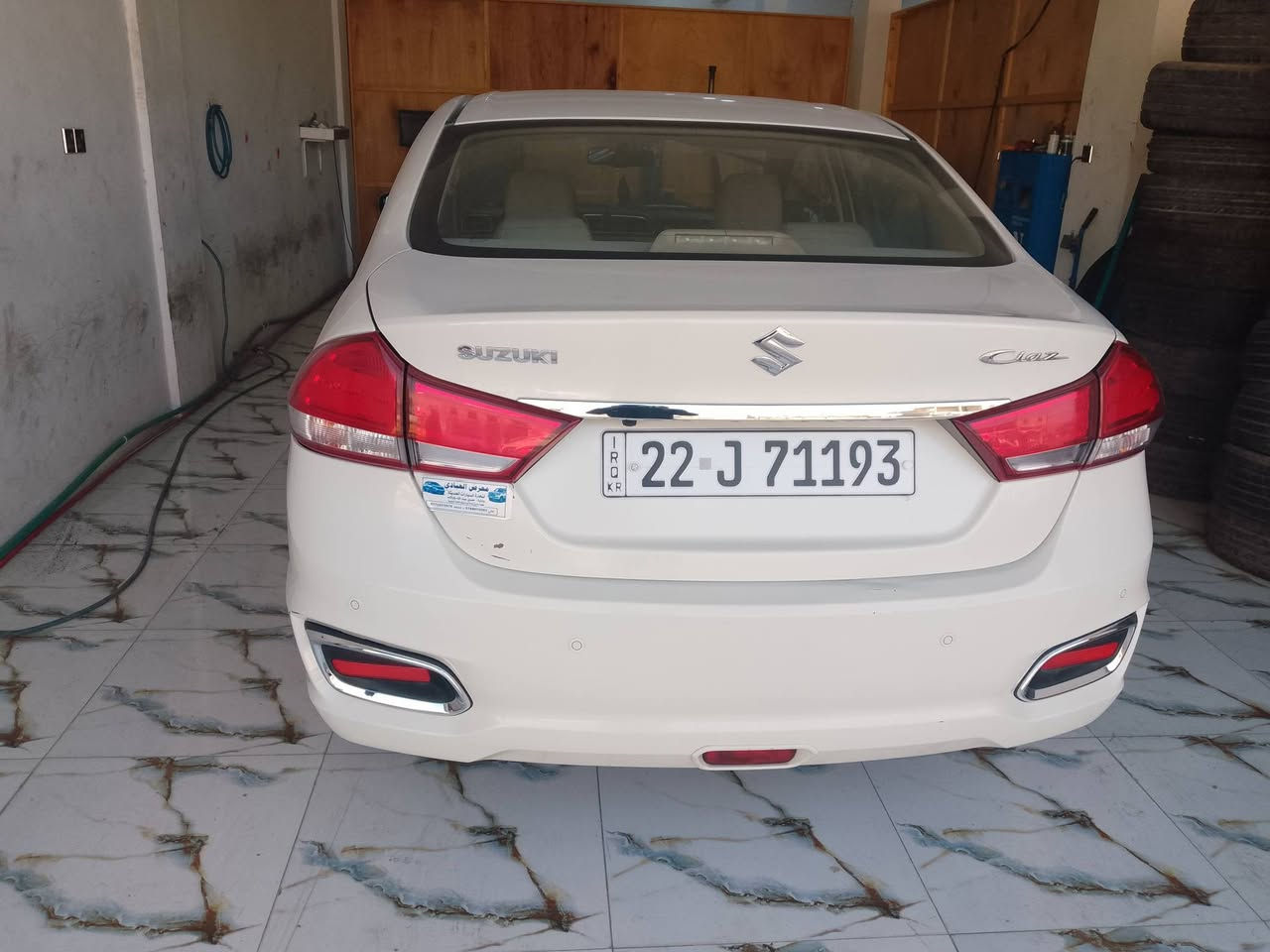 السلام عليكم ورحمه الله وبركاته سوزوكي موديل 23مكفوله من ظربه والصبغ رقم اربيل تحويل  ثاني يوم السياره ماشيه 83حقيقي استخدام شخصي جديده بمعنى الكلمه واسط قضاء الحي السعر 115الاتصال ***********
