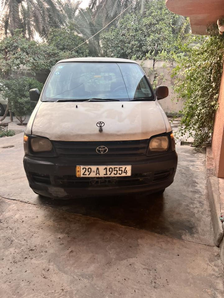إسلام عليكم تيوتا فان مديل 1998 للبيع سياره رقم واسط حمل سياره خير من الله حلوه واقتصاديه ترهم خط وترهم للحمل سياره باسمي مكاني الصويره رايده 39ورقه وبيه مجال 
***********
