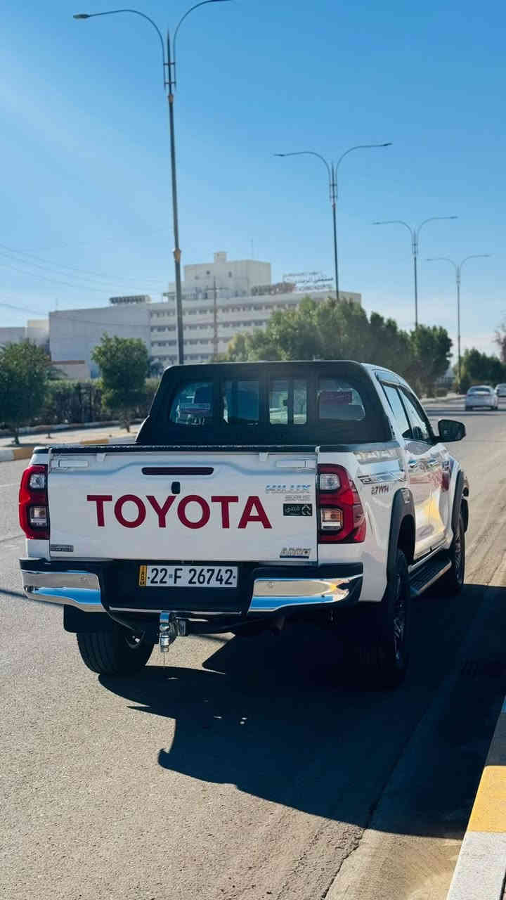 سلام عليكم بيكم هايلوكس فور ويل ساز كفاله عامه موديل 2024 للبيع المواصفات كشانه حار بارد شاحن وايرليس كامره مواصفات ساز السعر 335 وبيهه مجال بصيط ماكن السياره الرمادي تحويل مباشر رقم اربيل رقم التلفون ***********
