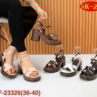 صندل نسائي • كعب عريض • مقاسات ٣٦-٤١