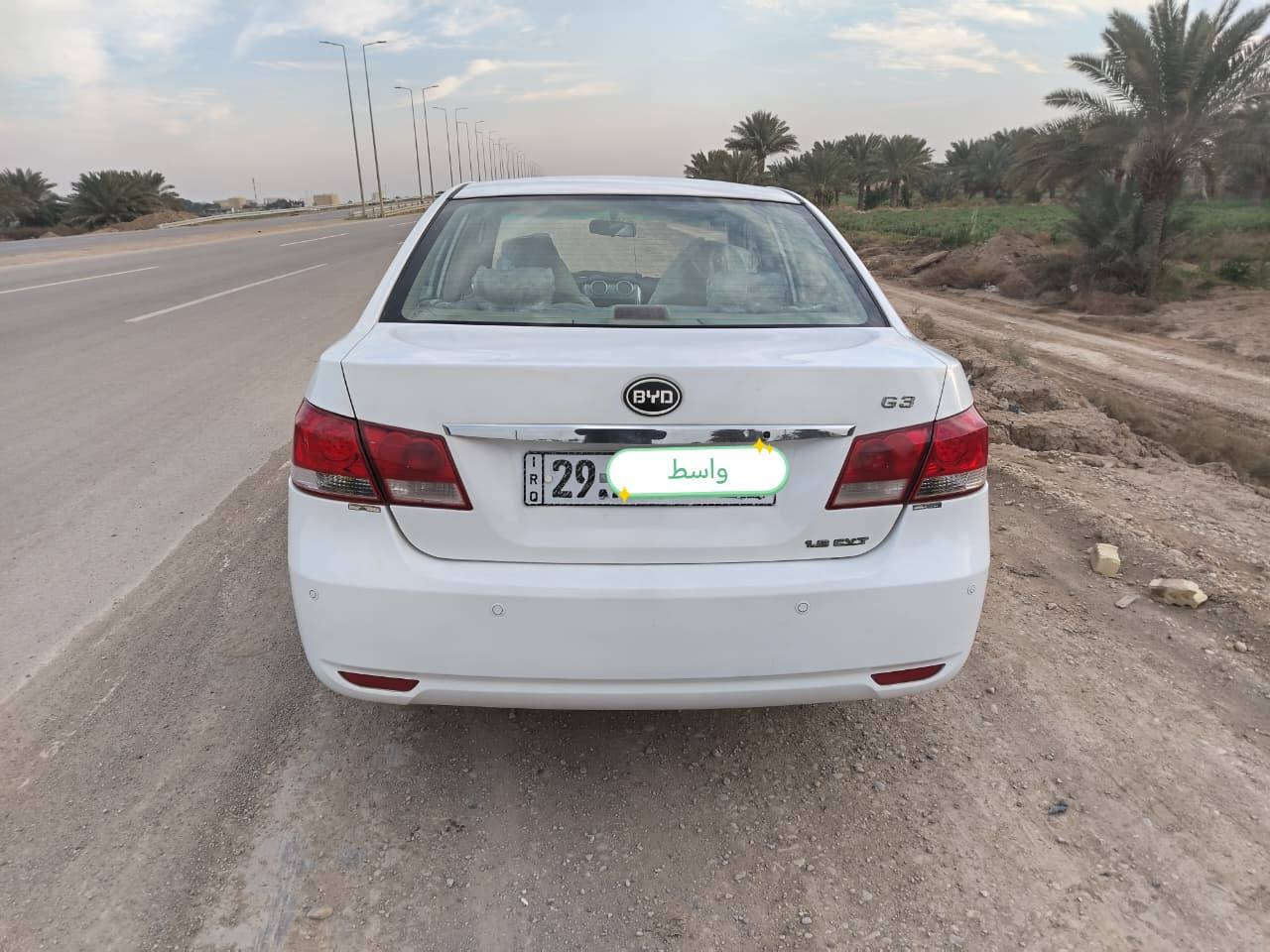 بيوادي جي ثري 2013
رقم واسط انكليزي سنويه لل30
مكفوله من الضربه والصبغ والتبديل فقط هلالت 
مكينه كير خير من الله 
حداديه وتخم تاير جديد كهربائيات كلها شغاله 
مكان الكوت مركز المدينه 
السعر 54 وبيها مجال 
***********
