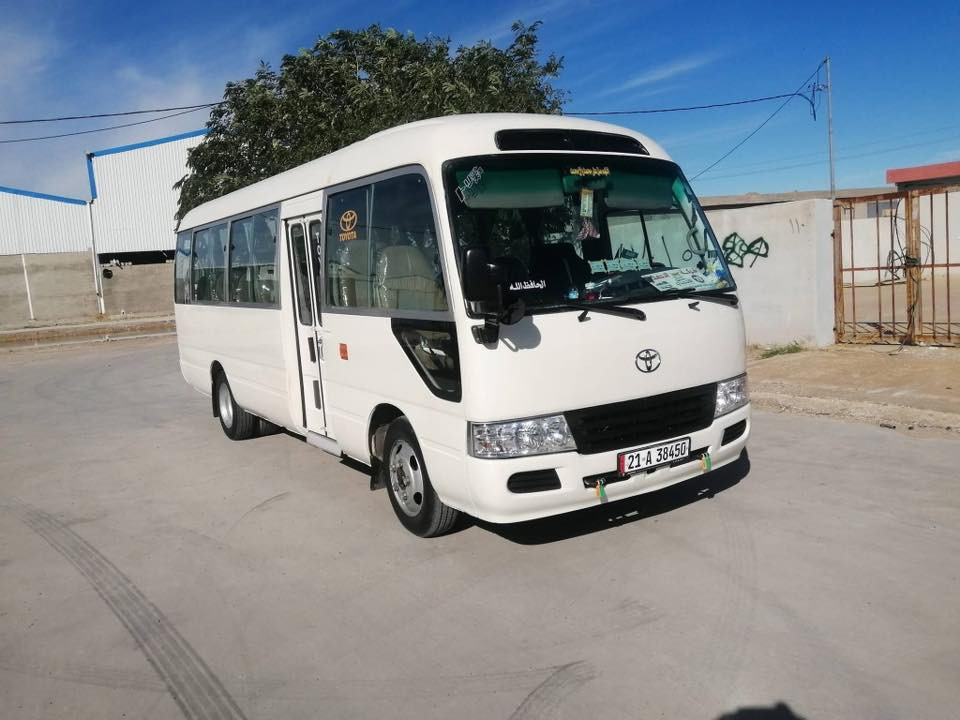 كوستر تويوتا موديل 2014 سنوية جديدة رقم سليمانية بااسمنة محرك بالشرط لاتننقيص لابخار كير شرط
منضومة غاز جديدة تاير برجستون سلة غذائية
السيارة حمامة جاهزة للشغل مكان السيارة بغداد مدينة الصدر

لل اتصال *********** سيف الركابي
السعر٢٧٥ مجال قليل بيها يشهد الله وابو الفضل محتاج عدي عملية لوالدي وسيارة من كلب ولسان با عافية ع ياخذها
