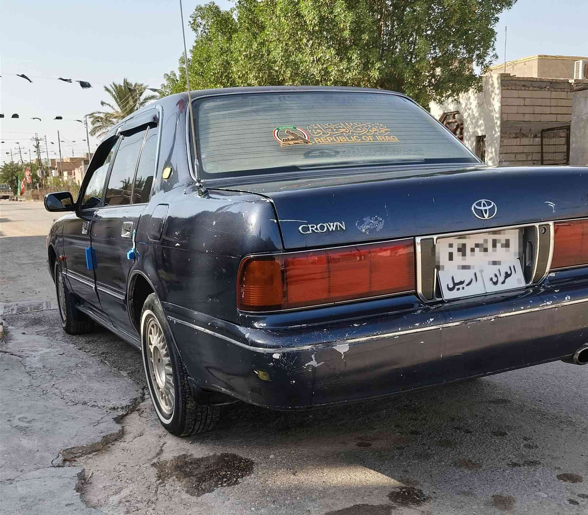 🚗 للبيع – أرنب كراون موديل 1995 🚗
سيارة راقية جداً، بحالة ممتازة ومكفولة من كل شيء بإذن الله.

✅ موديل: 1995
✅ محرك: 2500 سي سي
✅ ناقل حركة: أوتوماتيك
✅ السيارة شمالية
✅ مصبوغة للجمالية فقط 

📍 الموقع: سوق الشيوخ – ناحية الطار

💰 السعر: 65 ، وبها مجال للجادين.

📞 للاستفسار: *********** 

⚠️ ملاحظة: الرجاء التواصل من الجادين بالشراء فقط
