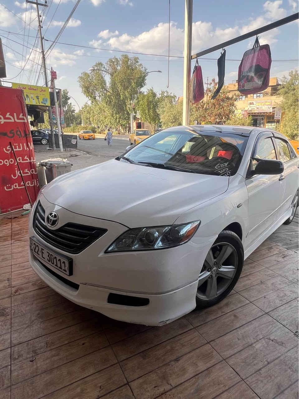 كامرى موديل ٢٠٠٩ gl خليجي 
كفالة من كل نواقص و سيارة كلش نظيفة
گير و محرك بالشرط 
هزة و سنوية جديدة ٢٠٣٢
سيارة باسمي ثاني يوم تحويل
سيارة كلين و خليجي فقط بي ٢ قطعتين صبغ على شخط بدون بدون دواخل 
مكاني كركوك .
***********

تويوتا كامرى ٢٠٠٩ 
گير و مكينة بةشةرت و بةناوكردن بةسةرت 
سالانةى ٢٠٢٣ تازةية هةموو گيانى
بةناوى خؤمة بةشةرتى هةموو شتئ 
شوينم كركوك سيارةكة كلينة 
تةنها دوو پارچة بوياخ بئ ناو گرتن .
*********** كركوك, العراق
