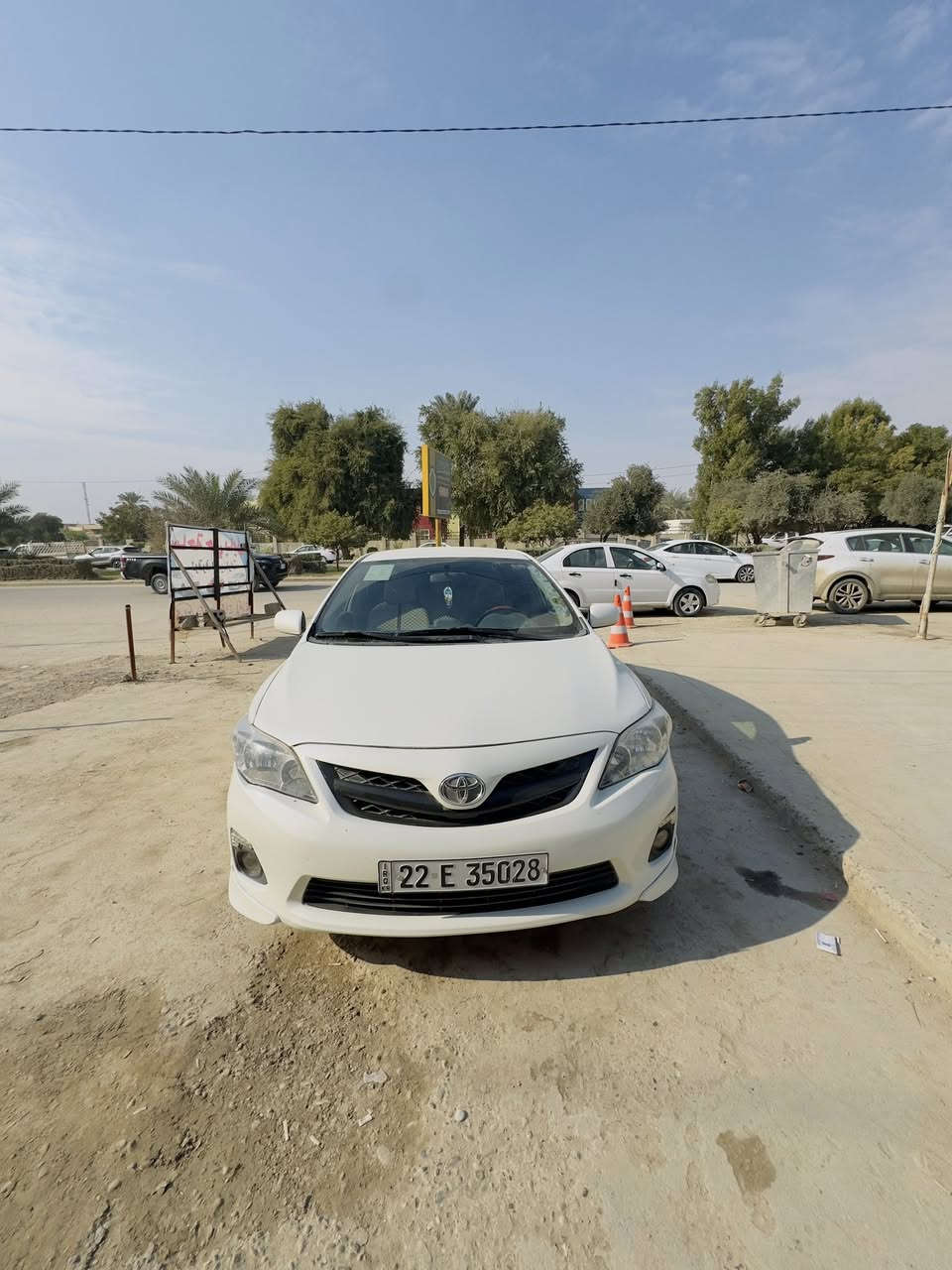 السلام عليكم كورلا 2013 خليجي رقم اربيل ب اسمي مكينه 1600 ضرر بنيد مرشوش ربع الجنطه وربع الجاملغ الخلفي رقم انكليزي سنويه جديده ل 28 سياره جديده وجاهزه السعر ١٢٥ وبيها مجال مكاني بابل مركز المدينه 
للستفسار 
***********
