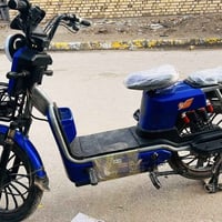 دراجة كهربائية • بطاريات جديدة • عطل بسيط
