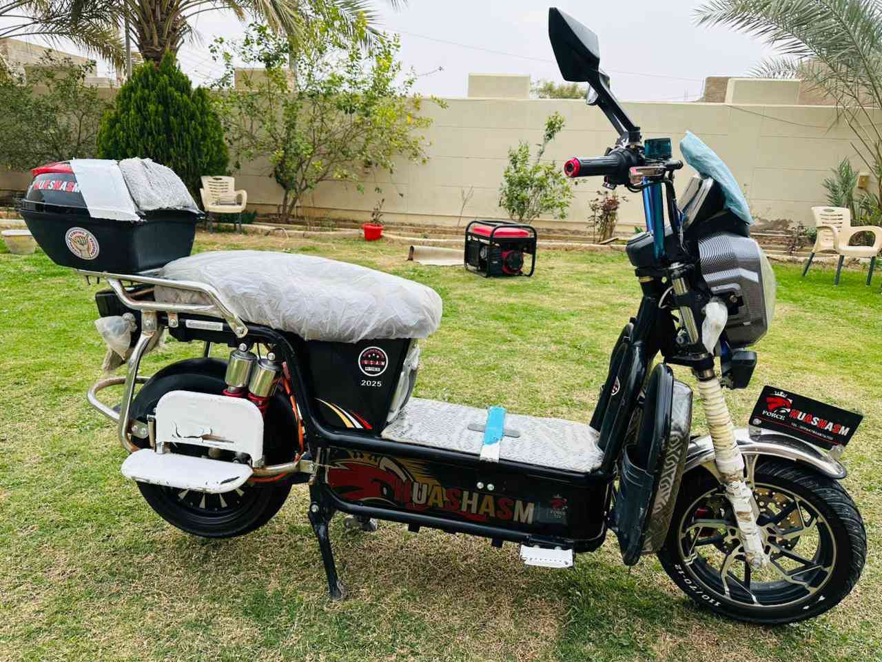 متاح دراجه شحن موديل ٢٠٢٥ شكل ٢٠٢٦ اخر اصدار سماعه جوه الكشن نضافه مثل موضح بصور و الفديو ٦ بطاريات كله ع فحص تقرا ١٠ تخم هيوشا الدرجه كله كفاله ع فحص وين ما يعجبك سعر ٦٢٥ وبي مجال 
مكاني الانبار هيت حي البكر *********** اتصال واتساب
