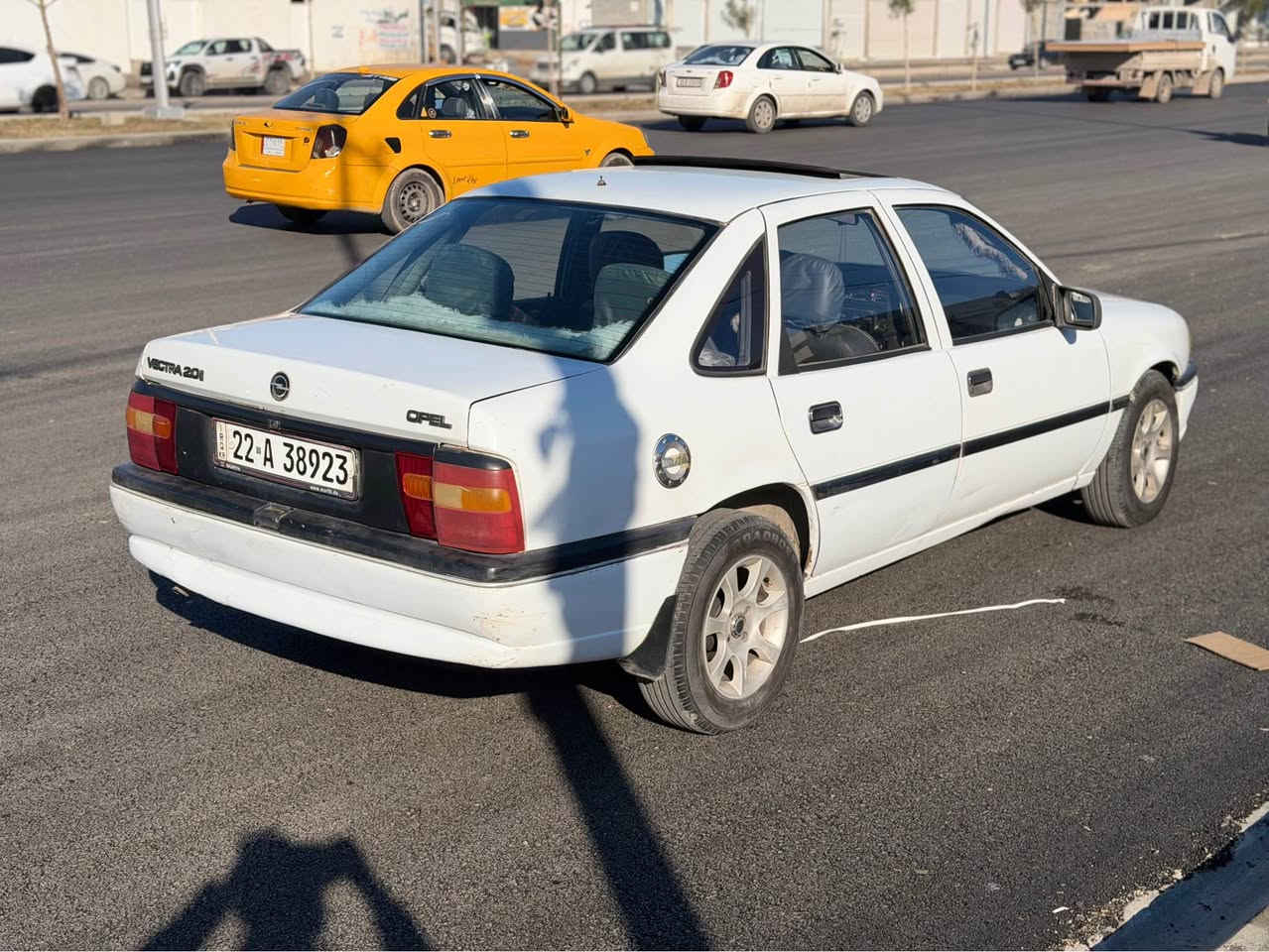 اوبل فيكترا موديل 1993
مكينةي 20بةشرط كير عادي
سبوغ بيلادي 
دعامي  بوو دعامي  بةشرط 
روبع مسروف مابي 
بةشرط تحويل  وةكلا 
سةنةوي جديد رةقم دولي 
تاخم  بيش بشتي  تازية 
٤ تايي   تازةي لة ژيرا 
شوين  كركوك  رةحيماوا 
***********
اسياء   ***********  
سعر  42 مةجال  مناسب كركوك, العراق
