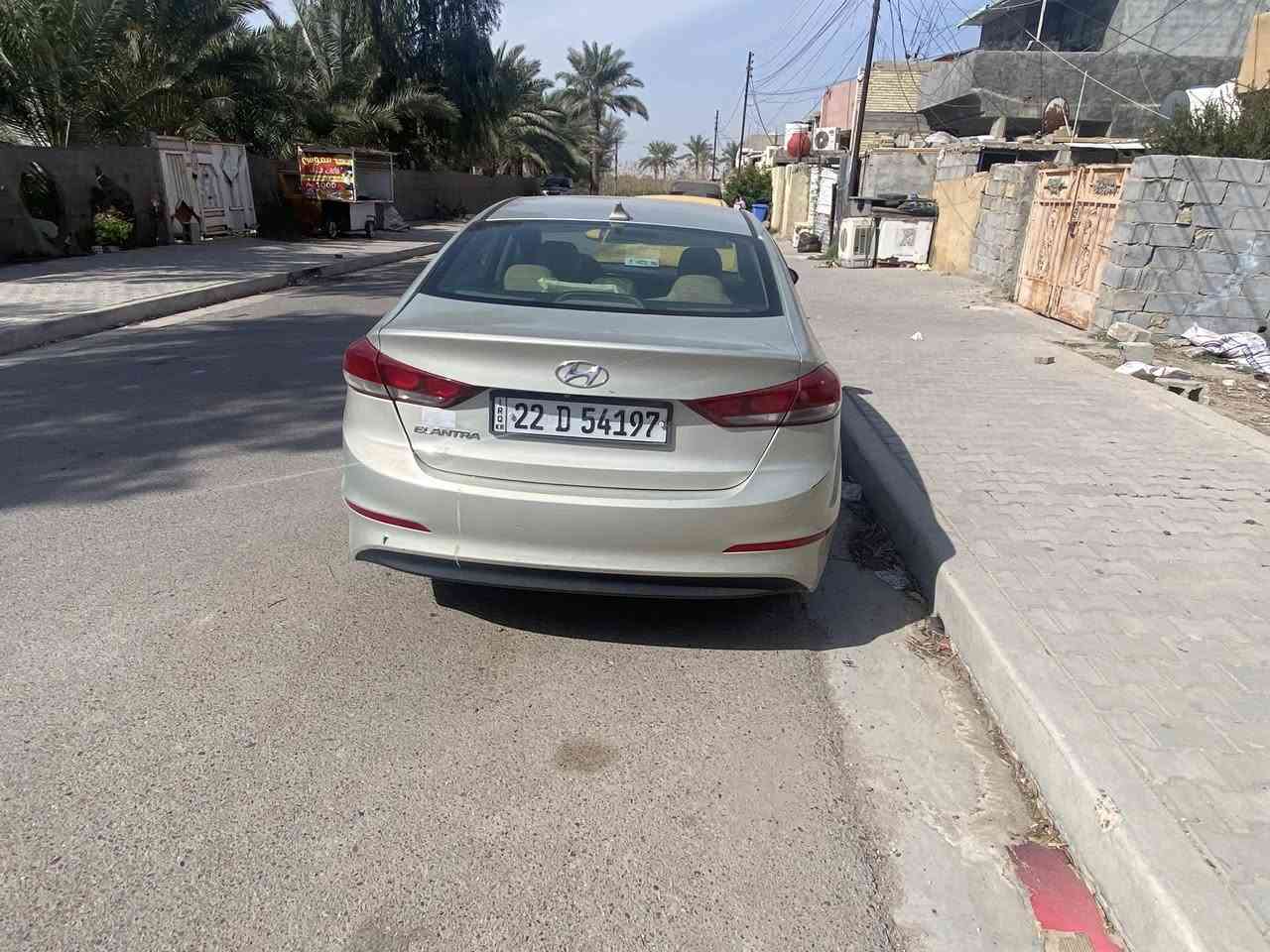 سلام عليكم النترا موديل 2017 وارد أمريكي  بيه خمس قطع منشور سونار وياه رقم أربيل  مكان السياره بغداد المحموديه  السعر 110 ‭0775 886 4324‬
