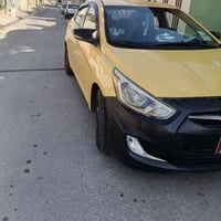 اكسنت مضلع للبيع موديل 2012 رقم نينوى كابون بانزين موجود باسمي هيئة غر...